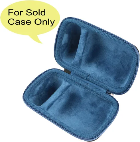 Miniatura 2 de co2CREA Funda de viaje rígida de repuesto para Sony SRS-XB100 SRS-XB12 SRS-XB13 Altavoz Bluetooth portátil extra Bass (funda negra + interior azul)