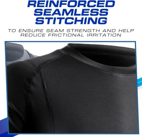 Miniatura 4 de Mens Compression Shirt Short Sleeve Dry-fit Athletic Base-Layer T-Shirt - 2 Pack