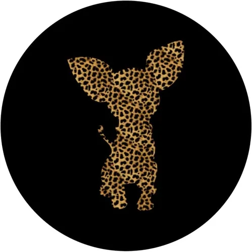 Miniatura 3 de Chihuahua - Soporte para teléfonos y tabletas, diseño de leopardo