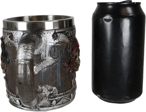 Miniatura 9 de Ebros Gift Piratas del Caribe - Bandana con calavera con espadas cruzadas, jarra, café, cerveza, taza de café, taza de cerveza Drunken Pirate's Life
