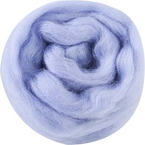 Miniatura 30 de 24 tipos de lana rosa, 4.23 oz (120 g), adecuado para fieltro húmedo y fieltro de aguja de telas hiladas de lana. Un paquete de prueba está Tonos