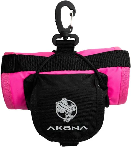 Miniatura 8 de AKONA Boya de marcador de superficie prémium para buceo, buceador de señales, buceo SMB y boya para superficie, carrete de 65 pies Naranja
