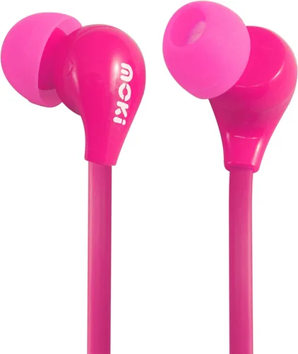 Moki ACC-HP45P Com de 45 grados para t Buds, Rosa Rosado