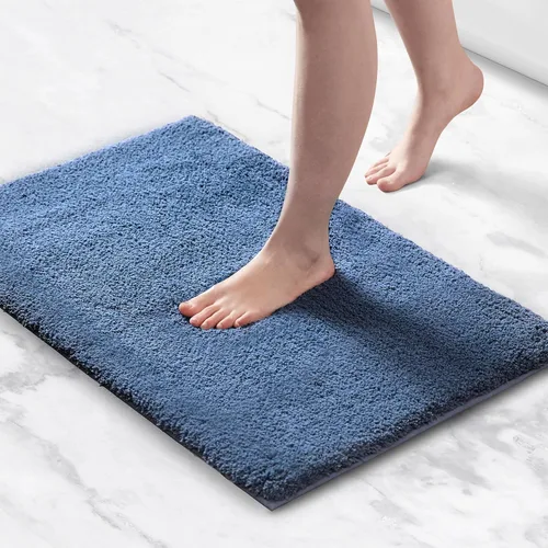 Miniatura 34 de Madison Park Marshmallow - Alfombra de baño antideslizante, de felpa lujosa, absorbente, de secado rápido, diseño de spa, decoración de baño, 20 x