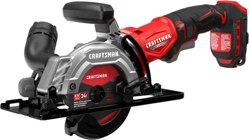 CRAFTSMAN V20 Sierra circular inalámbrica de 4-1/2 pulgadas, solo herramienta (CMCS405B)