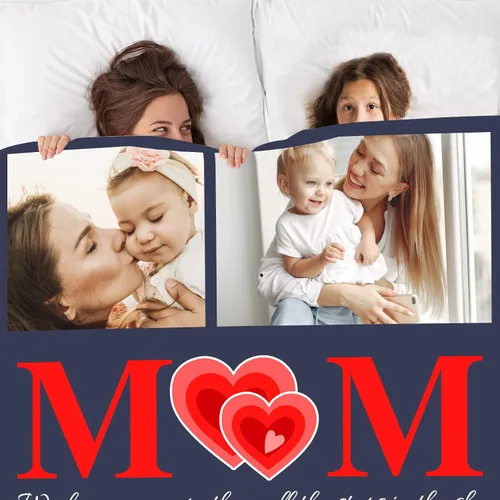 Miniatura 40 de Manta personalizada con foto/texto, manta con imagen personalizada, regalos de amor, regalos personalizados para parejas para novio, novia, esposa