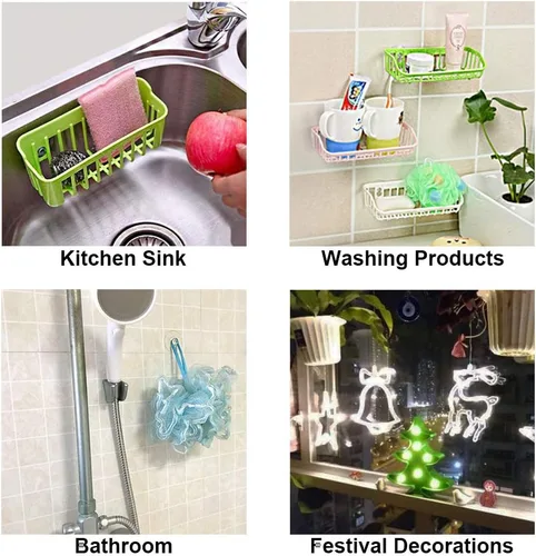 Miniatura 4 de 30 ventosas transparentes de 3 tamaños para vidrio sin ganchos, pequeñas ventosas de goma para organización del hogar, festivales, decoración