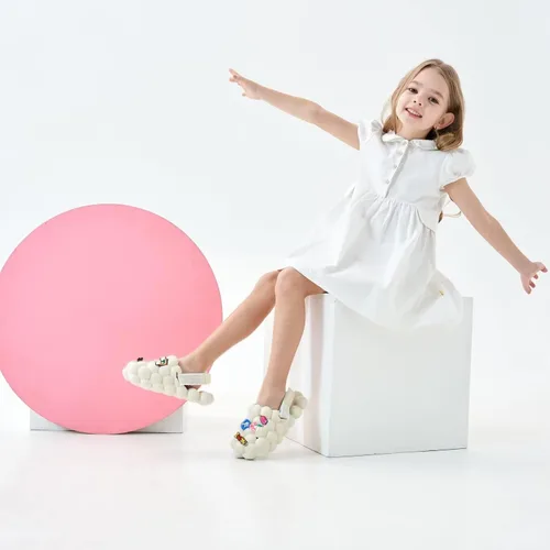 Miniatura 5 de Tobogán de burbujas para niños, toboganes de pelotas de golf para niños y niñas, toboganes de burbujas para niños, sandalias de nube desmontables 2
