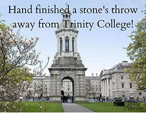 Miniatura 4 de Pendientes de nudo de la Trinidad de plata de ley irlandesa, hechos en Irlanda