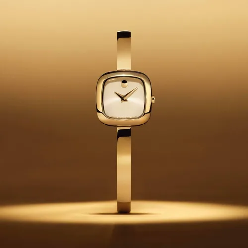 Miniatura 6 de Movado Women's Museum Bangle Watch – Swiss Quartz – 21 mm Case – Classic Stainless Steel Bracelet – Gift for Her