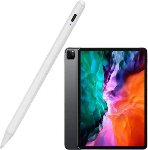 Lápiz para iPad, EDIVIA nuevo lápiz capacitivo de carga rápida y rechazo de palma para iPad Pro M4, iPad Air M2, iPad Pro 11/12.9 pulgadas, iPad Air