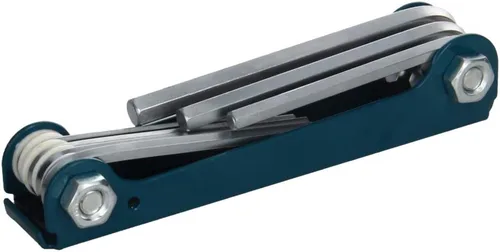 Miniatura 3 de Utoolmart Juego de llaves hexagonales, llave hexagonal métrica 8 en 1, llave combinada plegable para herramienta de reparación