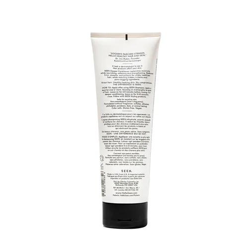 Miniatura 2 de SEEN Acondicionador más profundo, sin fragancia, no comedogénico para el cabello, desarrollado por dermatólogos, seguro para pieles sensibles