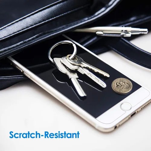 Miniatura 6 de JETech - Protector de pantalla para iPhone 6 Plus y iPhone 6s Plus, 5.5 pulgadas, película de vidrio templado, 2