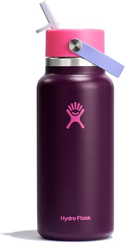 Miniatura 34 de Hydro Flask 32 Oz Tapa de Pajita Flexible Ancha Dew