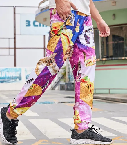 Miniatura 2 de Novedosos pantalones deportivos unisex con gráficos 3D de novedad, pantalones deportivos holgados y frescos S-XXL