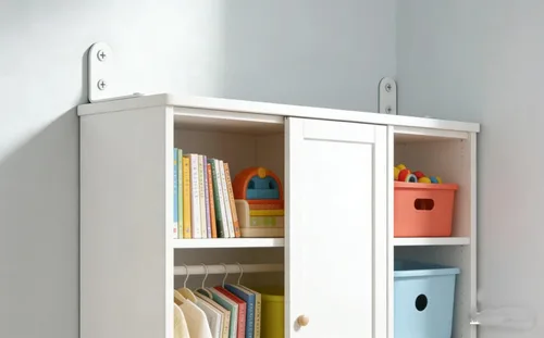 Miniatura 3 de Anclajes para muebles, pequeñas correas estéticas para muebles, aparadores, paredes, anclaje de seguridad para muebles a prueba de niños y bebés, tu