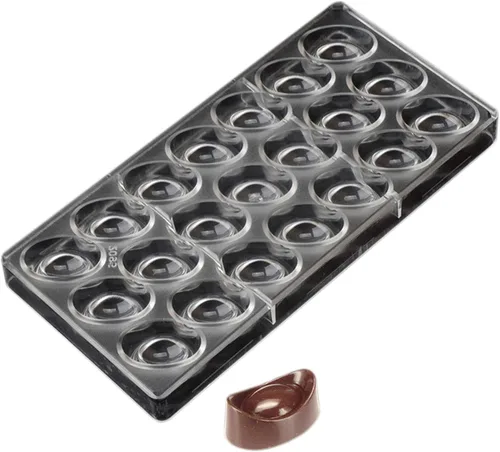 Miniatura 11 de Grainrain molde de chocolate de policarbonato, molde de barra de chocolate de policarbonato en forma de corazón, regalo para el día de San Valentín 1