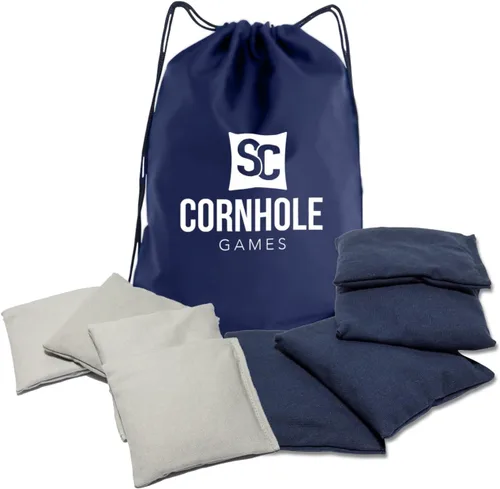 Miniatura 7 de Bolsas de cornhole resistentes al clima (juego de 8) - Tamaño/peso profesional de regulación (16 oz) - Uso en tableros de cornhole profesionales