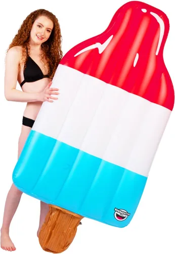 BigMouth Inc. Flotador de piscina, balsa de salón grande, flotador de vinilo duradero, juguete de agua para fiesta de verano en la piscina