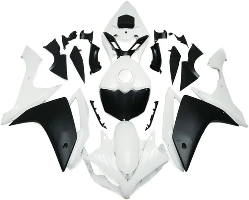 Miniatura 18 de FLPRO - Carenados completos de inyección de color negro brillante para Yamaha 2002 2003 YZF-R1 02 03 YZF1000 R1 de plástico ABS Carrocerías Kit