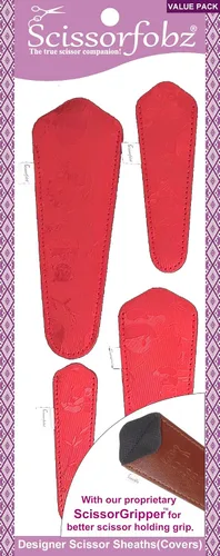 Miniatura 72 de Fundas protectoras para tijeras de diseño, para pequeñas tijeras de bordado, color verde mar, #SS-7