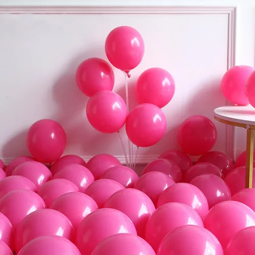 Miniatura 7 de Decoraciones de cumpleaños con estampado de guepardo rosa, 133 piezas de globos dorados con estampado de leopardo rosa intenso, kit de arco