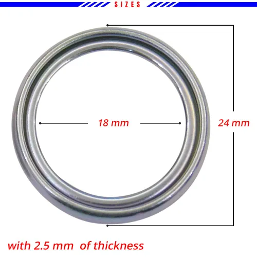 Miniatura 3 de 201525-4167A 14x Arandelas aplastables de tapón de llenado y drenaje diferencial delantero y trasero - Compatible con Toyota 4Runner Tacoma FJ
