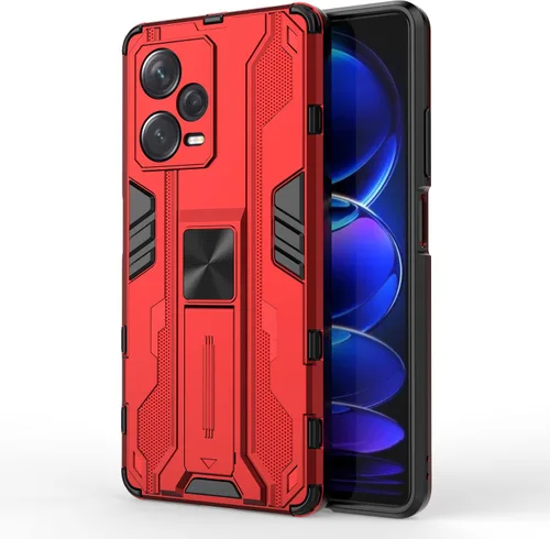 Miniatura 3 de Pzwoxukhov Funda para Xiaomi Redmi Note 12 Pro+ 5G/Note 12 Pro Plus, funda protectora para teléfono con función de atracción magnética, color azul