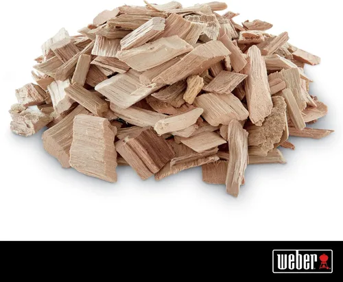 Miniatura 2 de Weber - Astillas de madera de manzana, para asar a la parrilla y ahumar, 192 pulgadas cúbicas