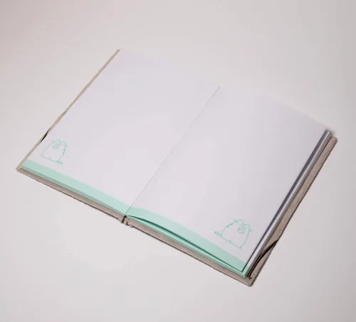 Miniatura 3 de Grupo Erik Pusheen - Cuaderno de felpa Cuadernos de tapa dura Cuaderno A5 Lindos cuadernos 160 páginas punteadas