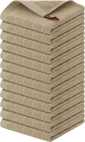 Miniatura 72 de Homaxy Paños de cocina 100% algodón de felpa, toallas de cocina ultra suaves y absorbentes para la cocina, adecuadas para secar y lavar platos