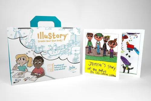 Miniatura 4 de Lulu Jr. Illustory - Kit para hacer libros, multicolor