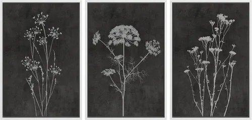 Miniatura 27 de NWT Juego de Arte de Pared de Lienzo Enmarcado Bosque Blanco y Negro Reflejo de Lago Paisaje Naturaleza Vida Silvestre Arte de Fotografía Rústico