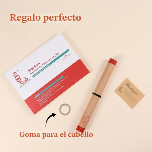 Miniatura 7 de Tapete de Silicona Antideslizante para Pastelería Extra Grande con Medidas de 28'' por 20'' para Tapete de Horneado de Silicona, Mostrador