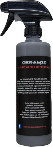 Miniatura 2 de Lavado y brillo en seco o húmedo con infusión de cerámica sin agua (1 galón) perfecto para automóviles, barcos, caravanas, motocicletas. Seguro