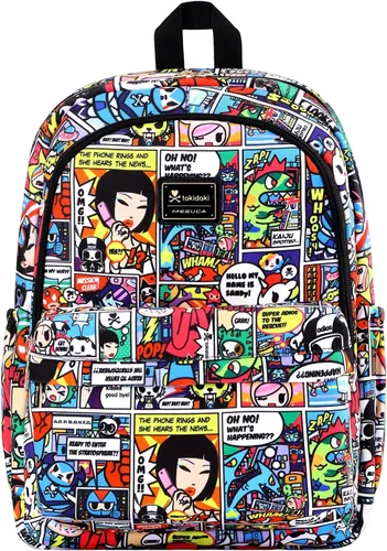 Miniatura 8 de Tokidoki Mochila con llavero Unicorno linda mochila de viaje para laptop para mujer, bolsa casual, mochila ligera, mochila de día