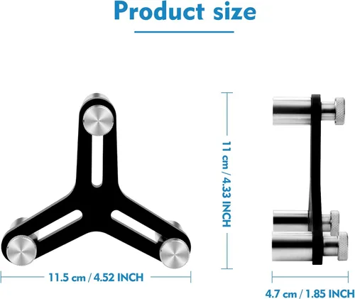 Miniatura 2 de Herramienta de cuadratura universal de anillo de pistón para orificios de 2-5 pulgadas de espacio final