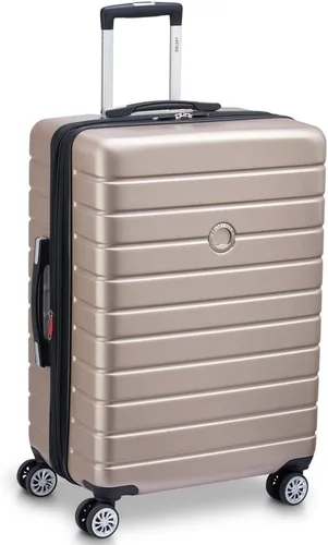 Miniatura 6 de DELSEY Paris Jessica Hardside - Maleta expandible con ruedas giratorias, Oro Rosa, Equipaje