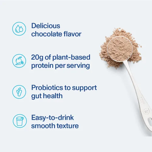 Miniatura 3 de Vital Proteins Proteína en polvo – 0.71 oz de proteína a base de plantas con garbanzos – 1B UFC probiótico para la salud intestinal, sin azúcar
