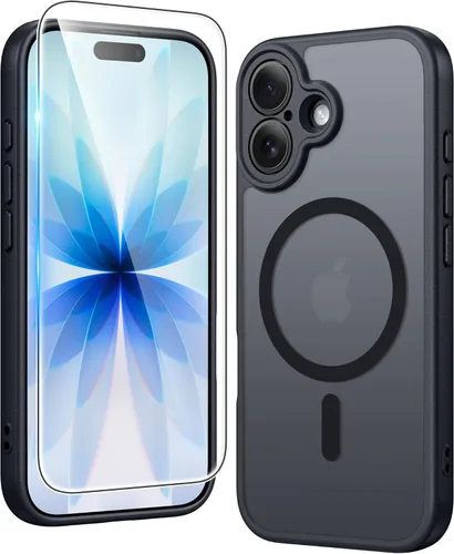 Miniatura 824 de FNTCASE Funda para iPhone 13 Pro-Max: Fundas magnéticas transparentes compatibles con Magsafe Slim anti amarillamiento protección contra caídas