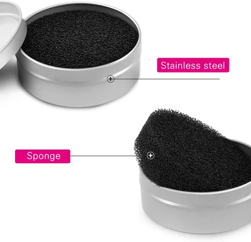 Miniatura 6 de Luxspire Limpiador de brochas de maquillaje, removedor de esponja de lavado rápido, color de cepillo de maquillaje, herramienta limpiadora