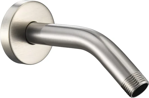 Brazo de ducha de extensión montado en la pared (la venta incluye brida del brazo de ducha) para U4993-SS 6 pulgadas, acero inoxidable brillante