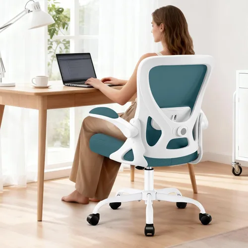Miniatura 14 de AreShark Silla de oficina – Silla de escritorio ergonómica de malla transpirable con reposacabezas 2D y soporte lumbar ajustable – Silla ejecutiva