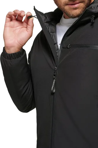 Miniatura 6 de Calvin Klein Chaqueta elástica clásica con capucha para hombre