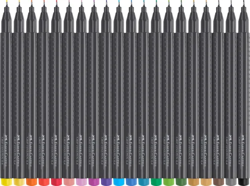 Miniatura 2 de Faber-Castell Grip Finepen - Cartera (20 unidades)
