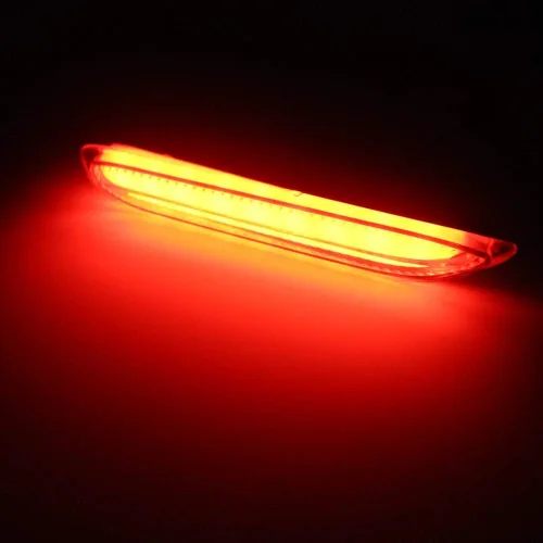 Miniatura 5 de Reflector de parachoques trasero LED óptico 3D, luces traseras de freno con luces de señal de giro secuencial, kit de iluminación de freno Lente