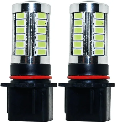 Miniatura 6 de Luces antiniebla brillantes LED DRL, azul hielo, P13W