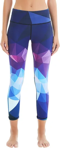 Miniatura 2 de COOLOMG Leggings de yoga para mujer, mallas para correr, leggings de tiro bajo, para entrenamiento, gimnasio, con bolsillos ocultos