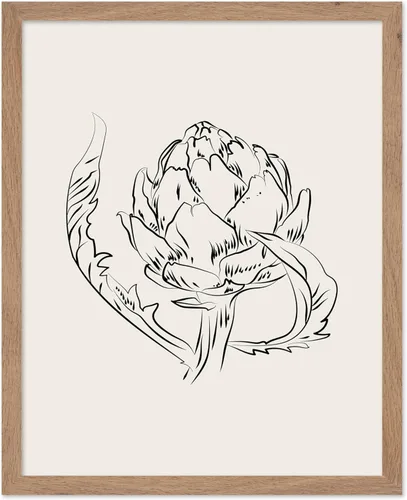 Miniatura 57 de Poster Master Póster de peonías – Estampado de flores retro – Ilustración floral – Ilustración en blanco y negro – Diseño de línea y abstracto